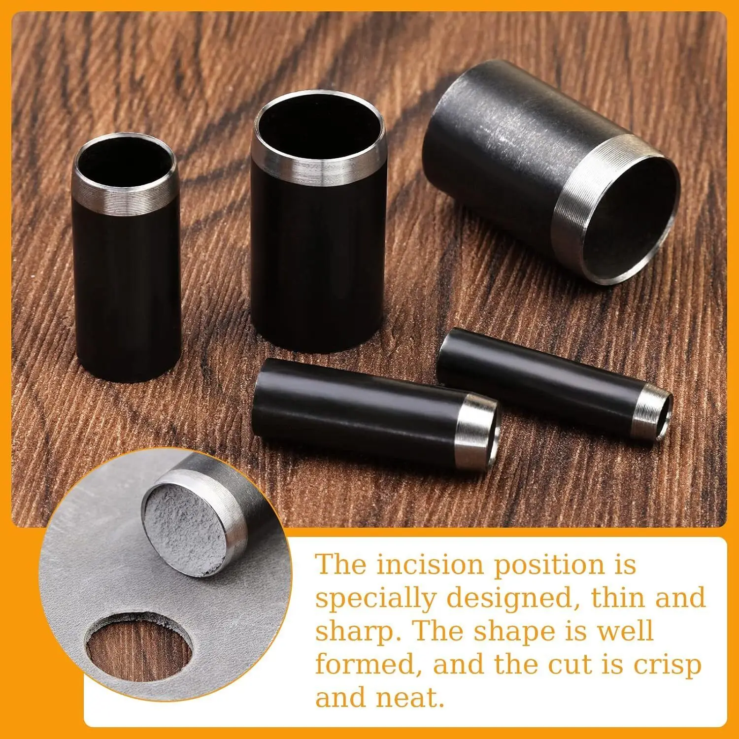15Pcs Leather Circle Cutter To - Leatherwork Punching Tool review and price