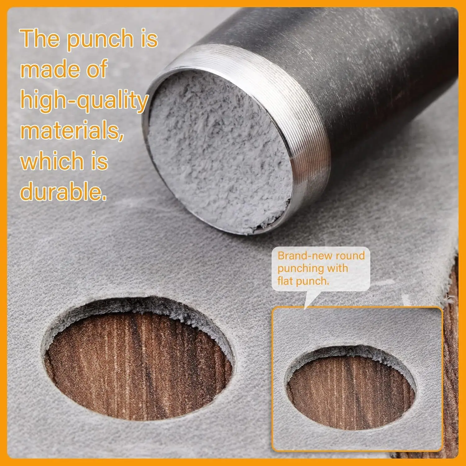 15Pcs Leather Circle Cutter To - Leatherwork Punching Tool review and price