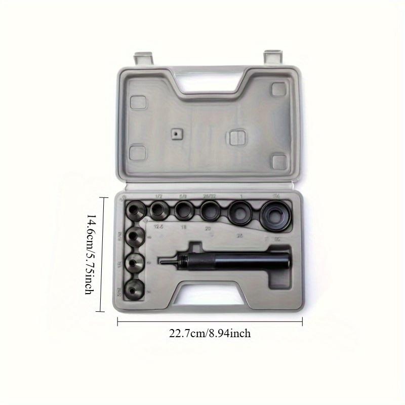 10Pcs Hollow Punch Set Heavy‑D - Leatherwork Punching Tool review and price