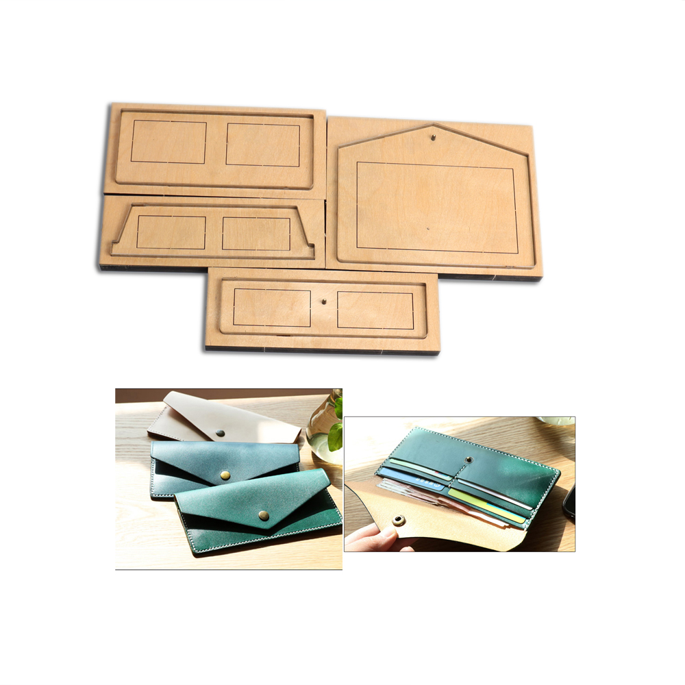 DIY leather craft long wallet  - Leatherwork Punching Tool review and price