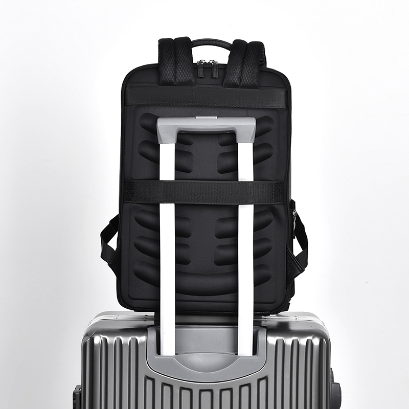 PU Leather Men's Backpack USB  - Leatherwork Bag review and price