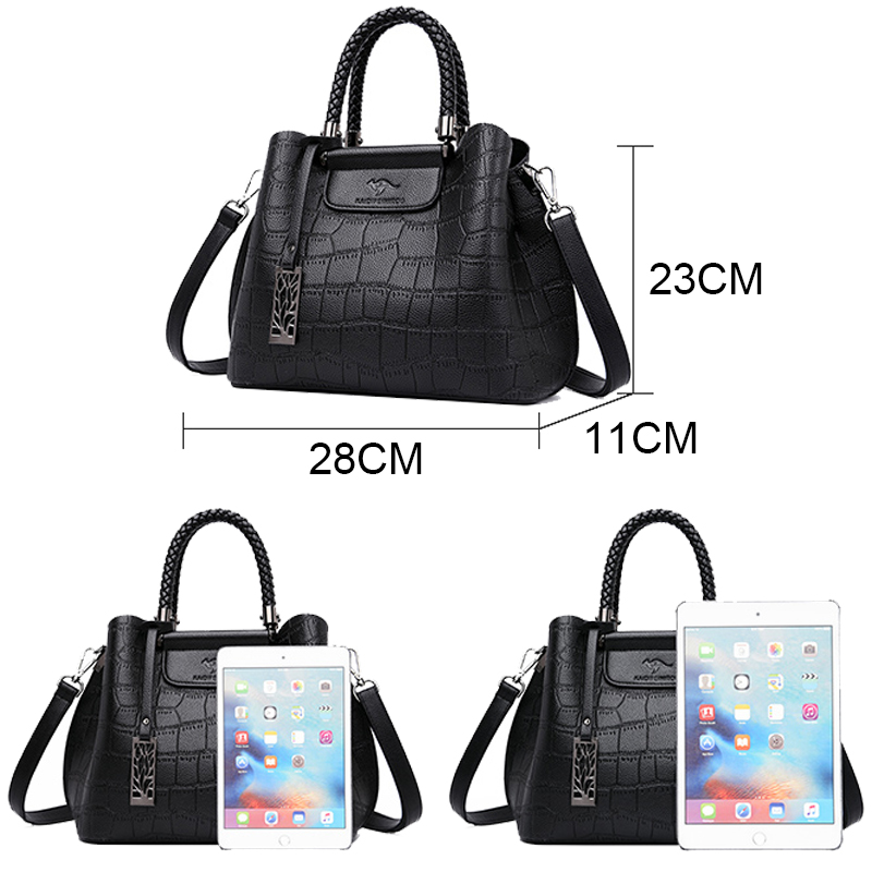 Genuine Leather Handbags For W - Leatherwork Rivets review and price