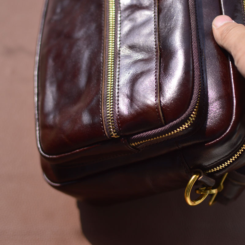 AETOO Leather women's bag cowh - Leatherwork Rivets review and price