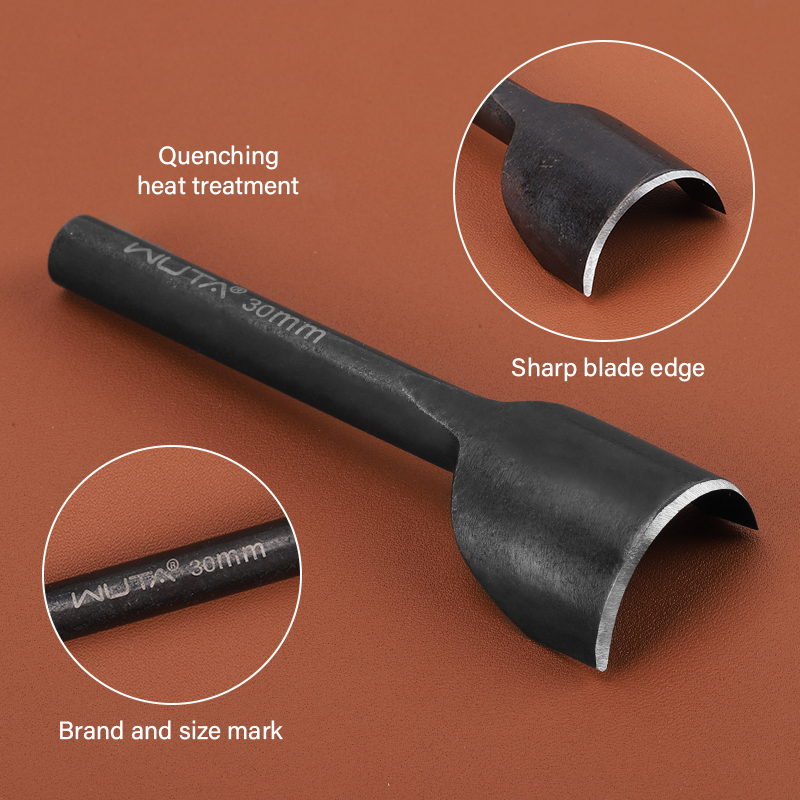 WUTA Basic Series 1Pc Half-Rou - Leatherwork Punching Tool review and price