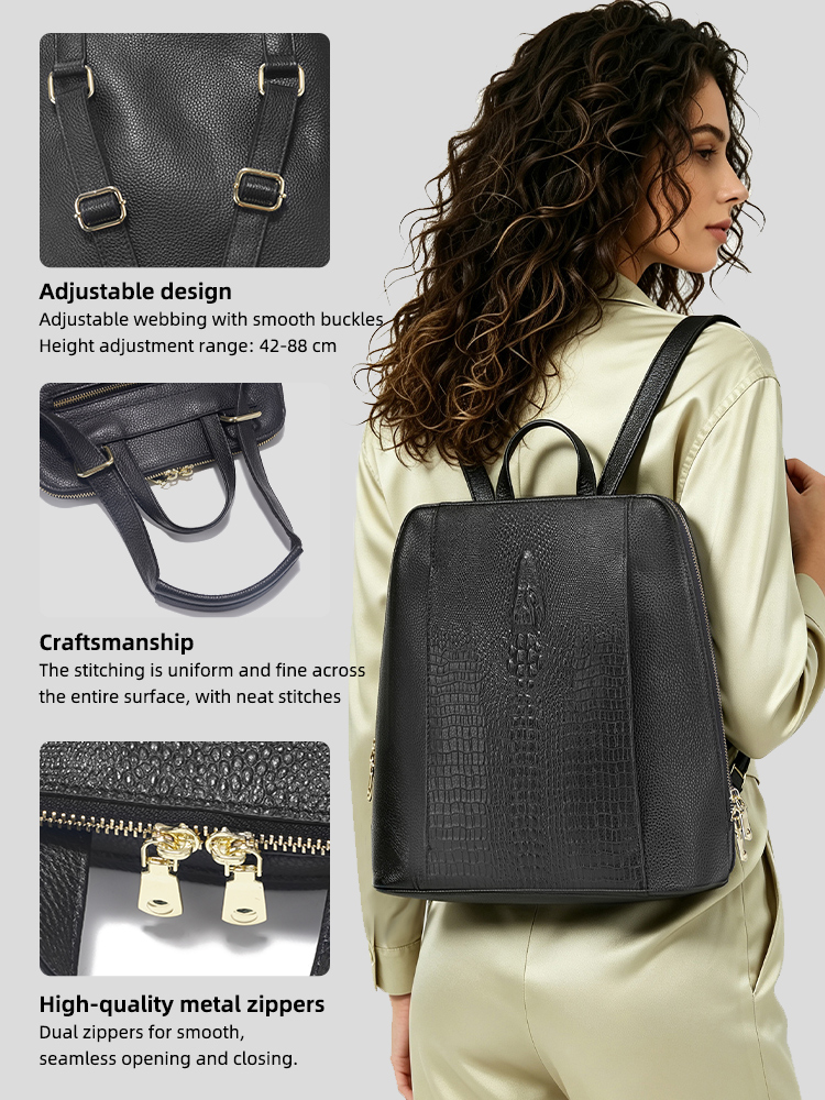Zency Women's Crocodile Leathe - Leatherwork Bag review and price